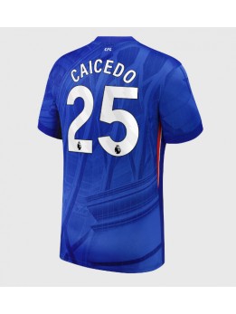 Billige Chelsea Moises Caicedo #25 Hjemmedrakt 2025-26 Kortermet